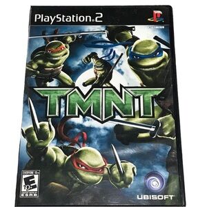 PlayStation 2 TMNT Ninja Turtles Video Game With Instructions